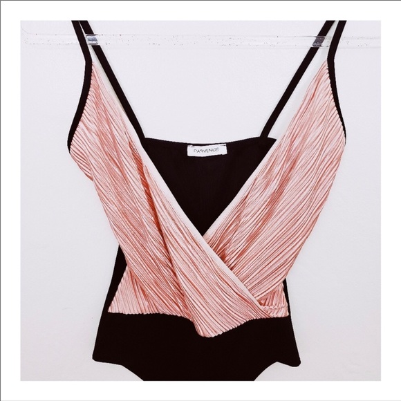 Pink and black body suit - Picture 2 of 4